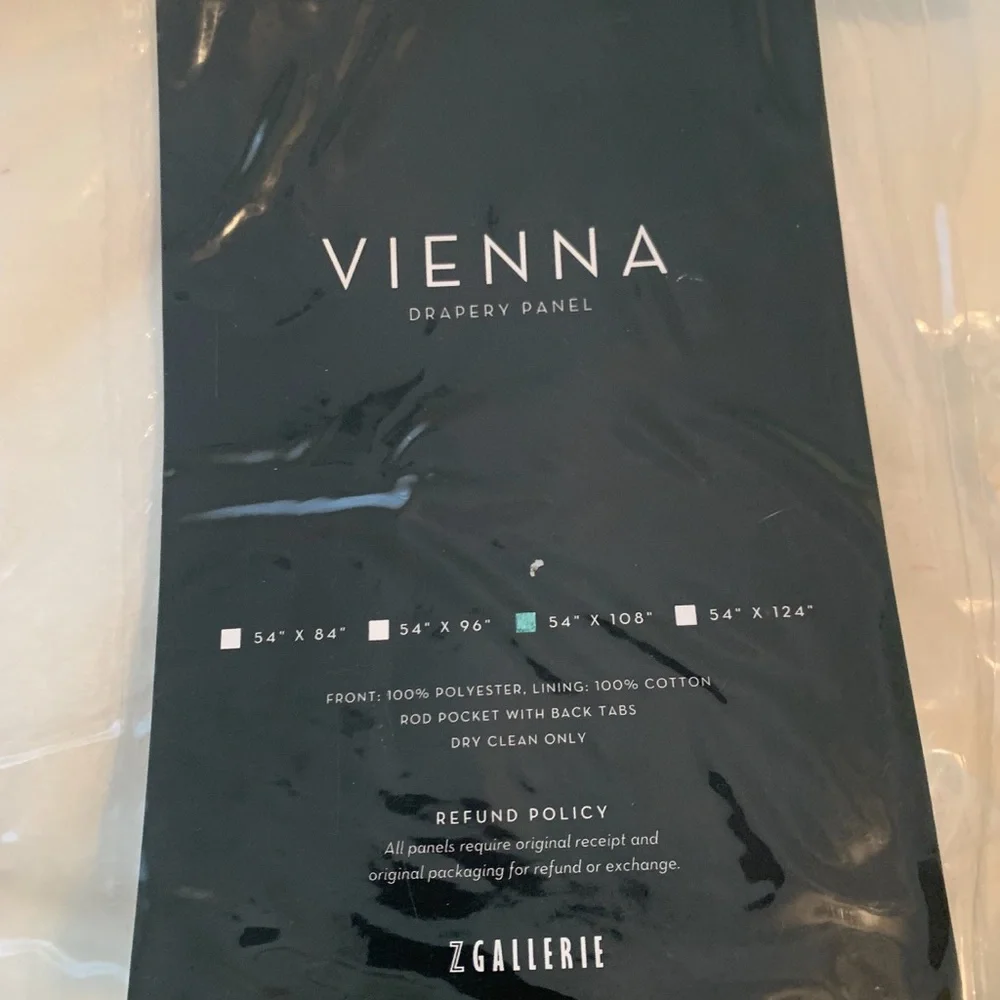 Z Gallerie Vienna Panel- white